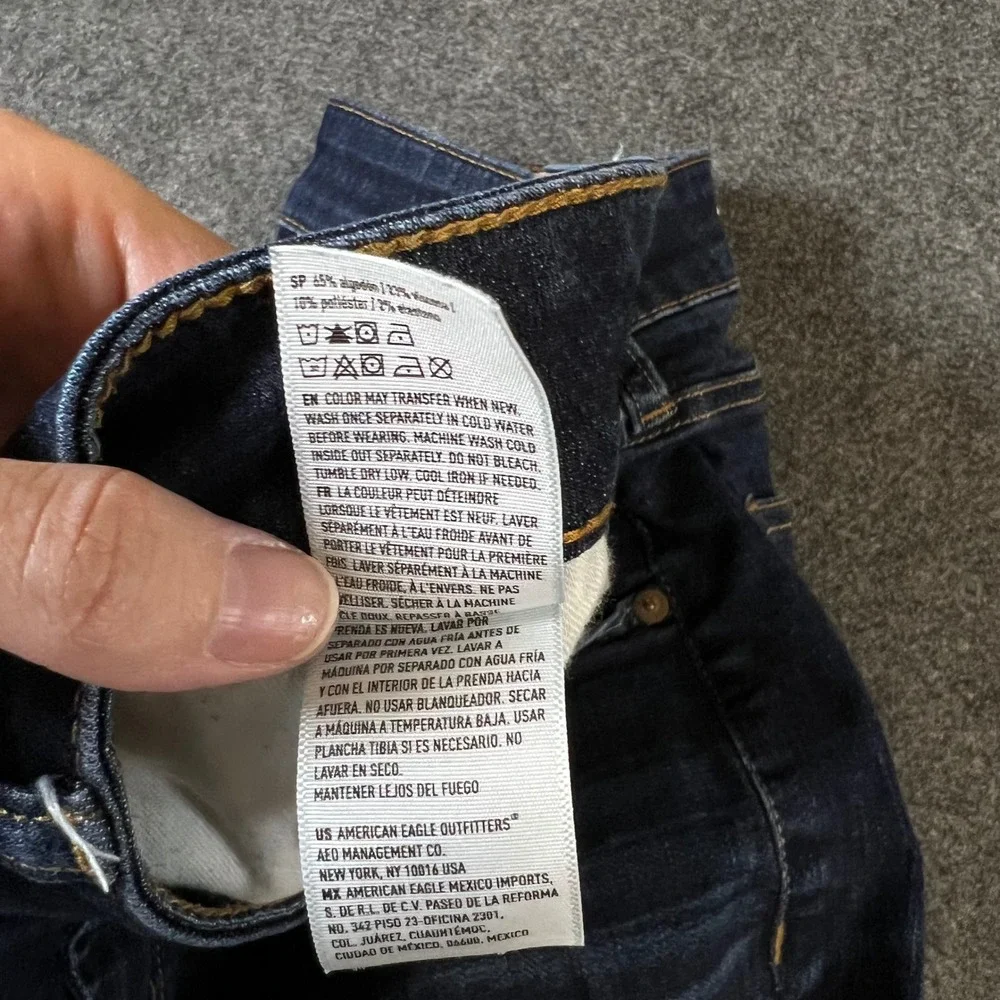 American Eagle Ne(x)t Level Flex Slim Fit Jeans Mens 36x30 Indigo Dark Wash